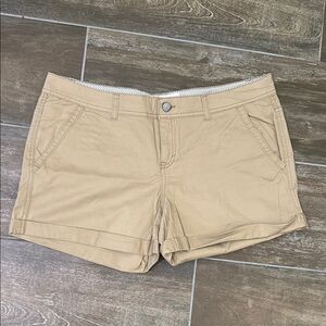 Aeropostale Tan Cargo Shorts Cotton Blend
